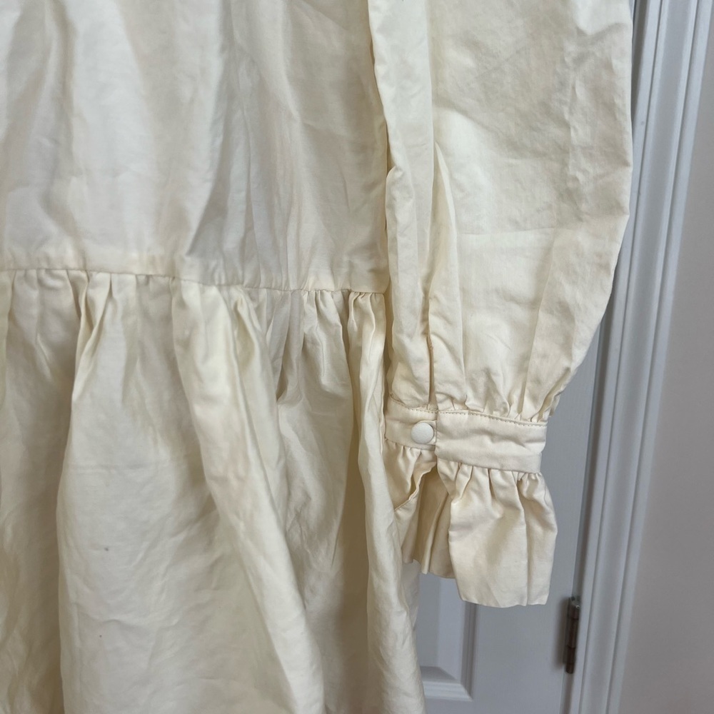 ! Avavav Firenze Cream Ruffled Mini Babydoll Dress - Picture 7 of 12
